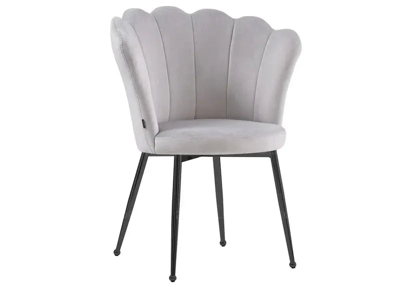 Chaise de coiffeuse Coquillage - velours