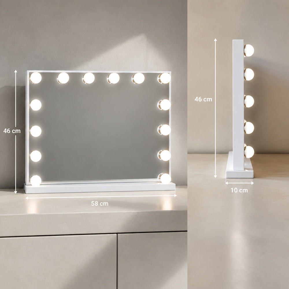 Glam Hour Hollywood Vanity Mirror | Eleva regenerated |02