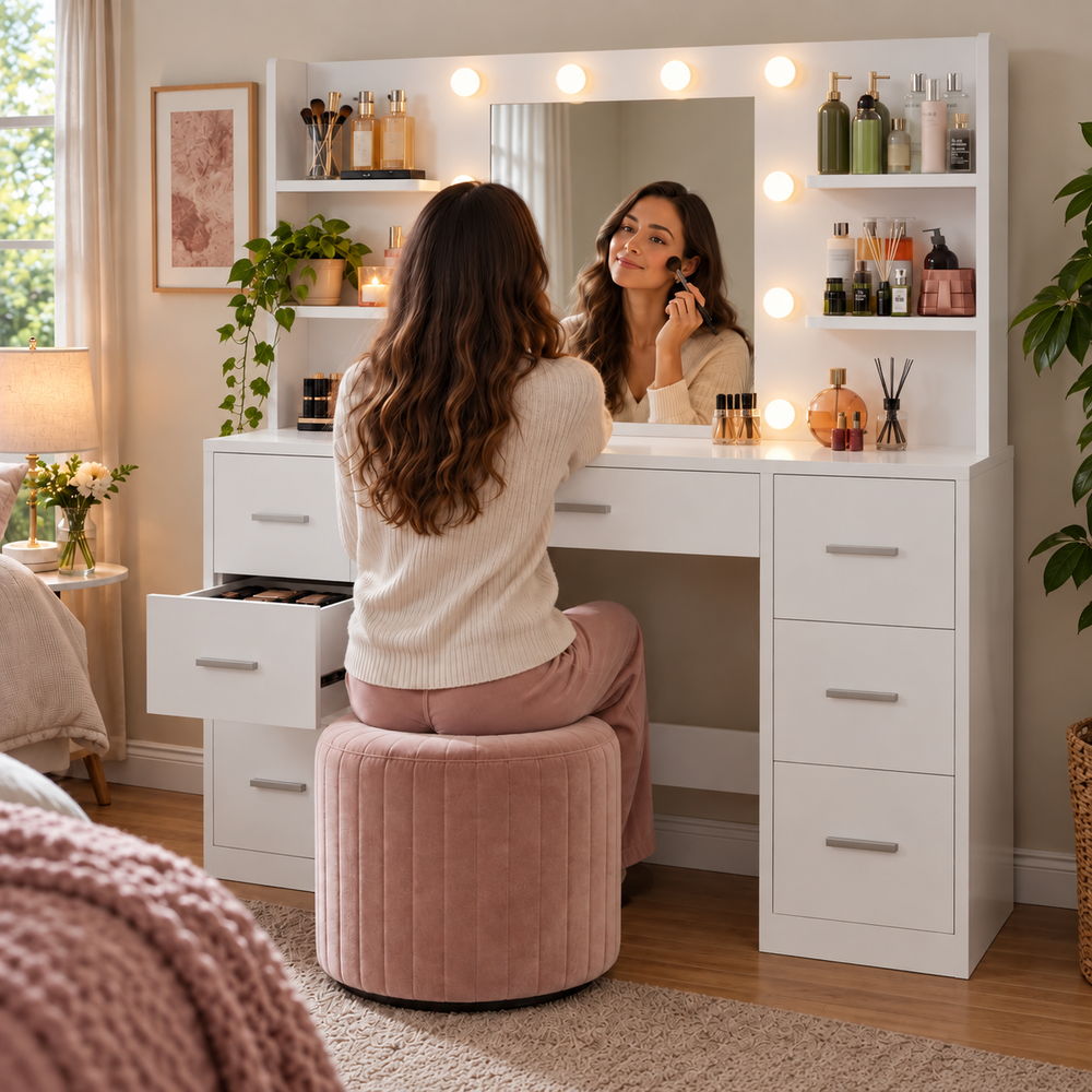 Bright Lights Hollywood Vanity | Eleva regenerated |03