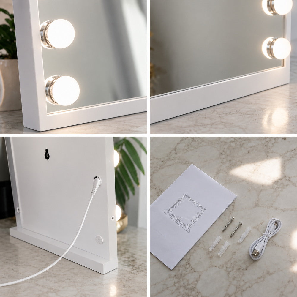 Get-Ready Playlist Bluetooth Vanity Mirror | Eleva regenerated |04