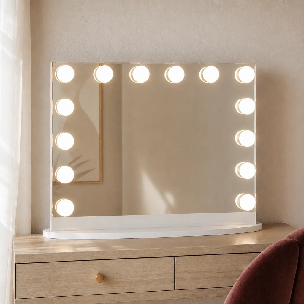 Miroir maquillage Anastasia - blanc