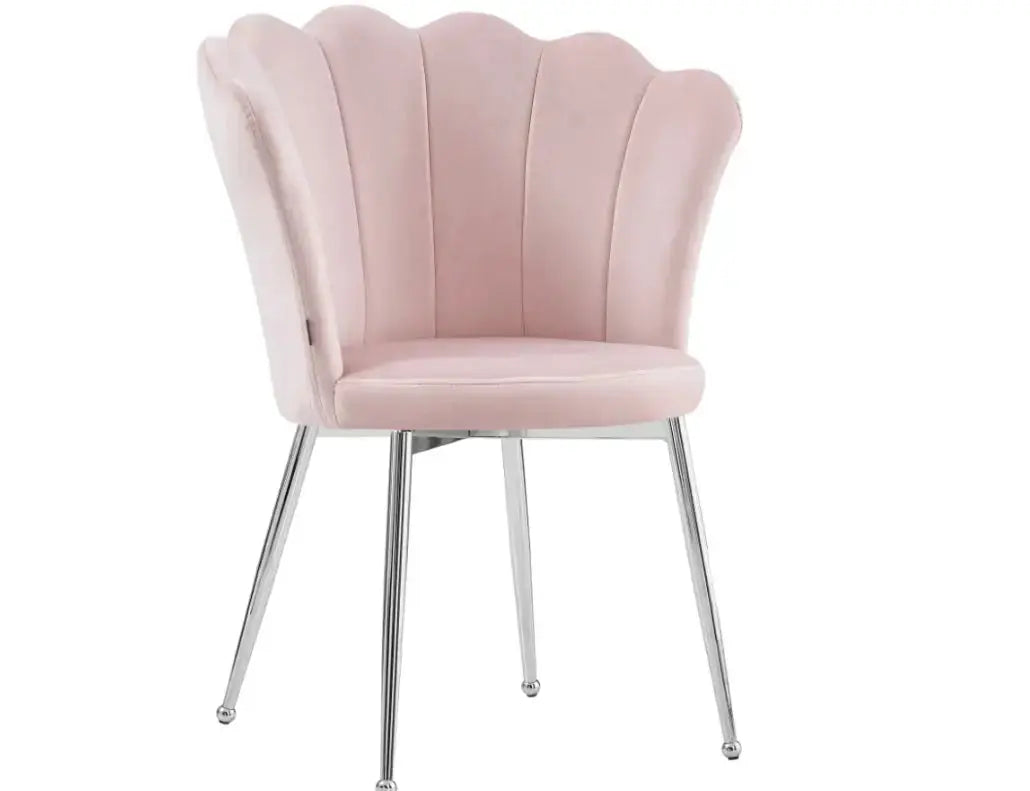 Chaise de coiffeuse Coquillage - velours