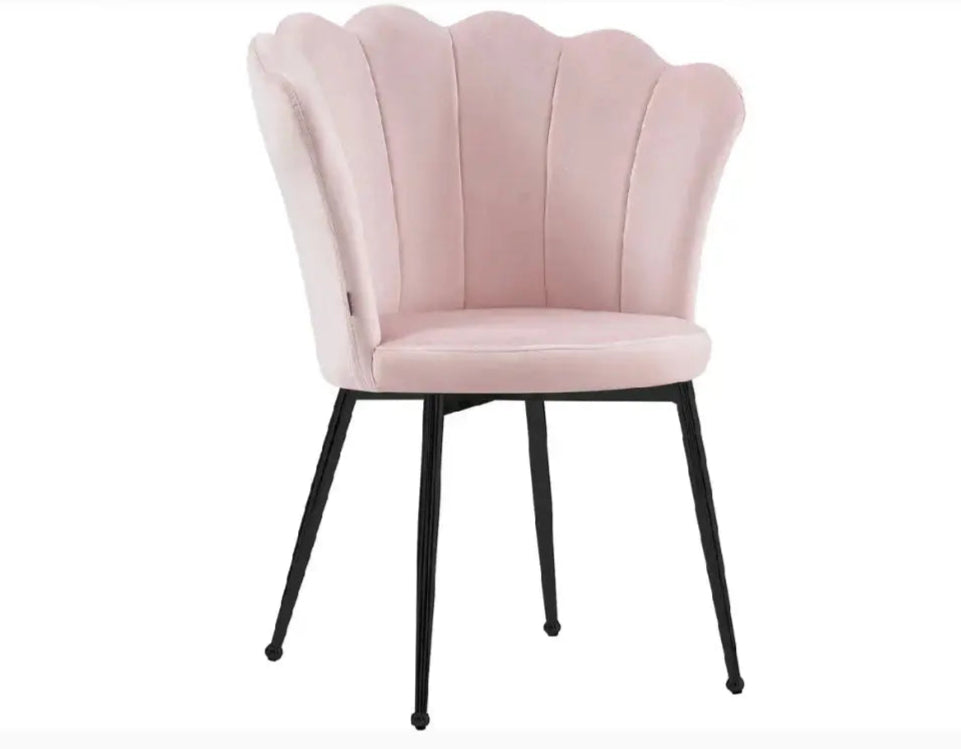 Chaise de coiffeuse Coquillage - velours