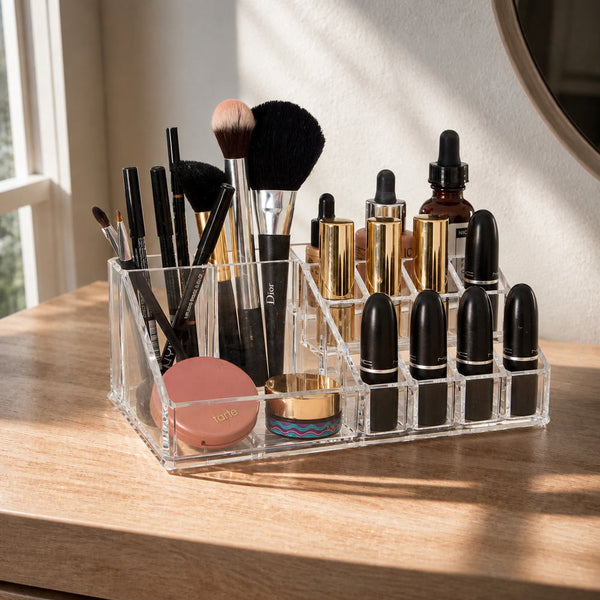 Lipstick Library Clear Acrylic Organiser | Eleva regenerated |01