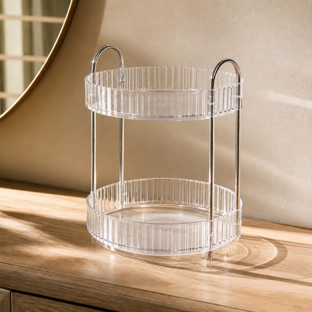 Twirl & Glow Rotating Skincare Organiser | Eleva regenerated |01