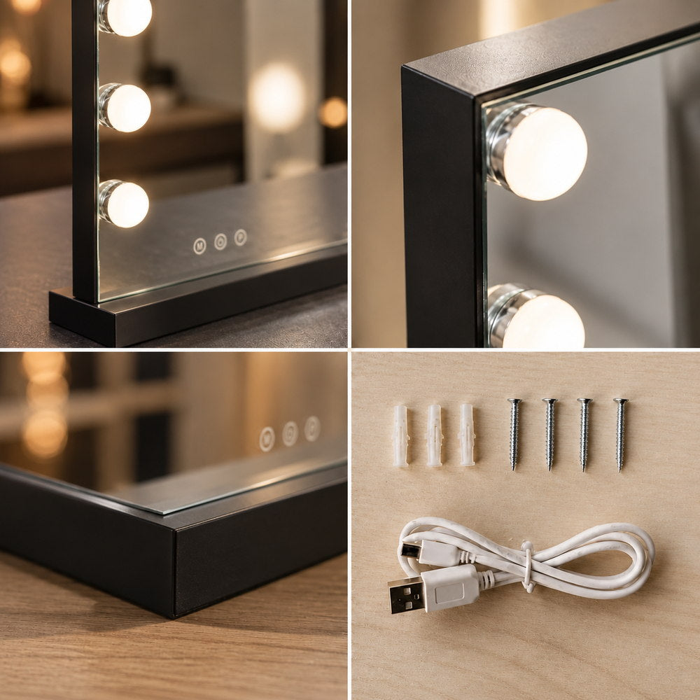 Little Black Dress Hollywood Mirror | Eleva regenerated |05