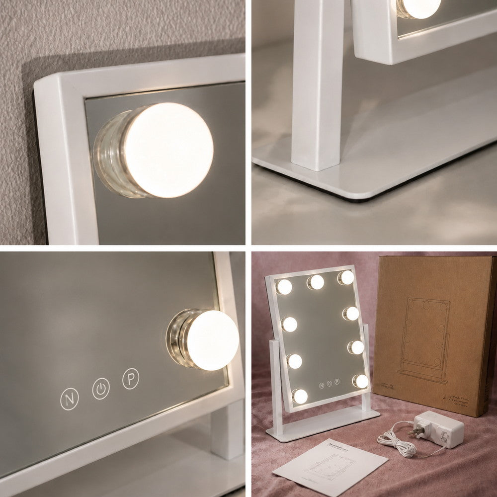 Sweetheart Mini Light-Up Mirror | Eleva regenerated |05