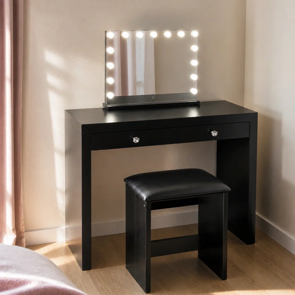 Coiffeuse Hollywood Iconic - noire