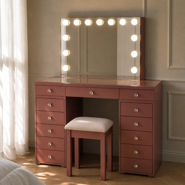 Coiffeuse Hollywood Classic - rose gold