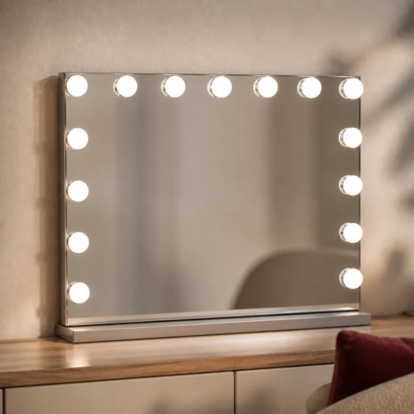 Miroir maquillage Namira - argent