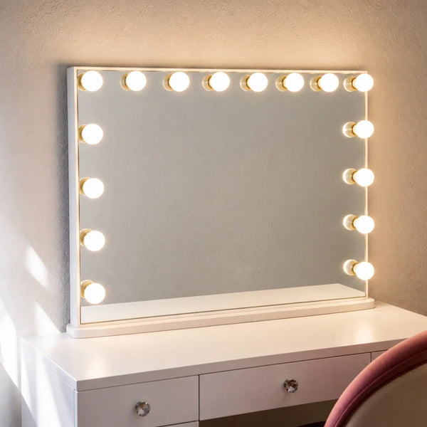 Miroir maquillage Anastasia XL - blanc