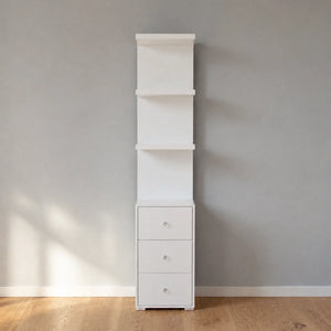 Étagère de coiffeuse - blanche