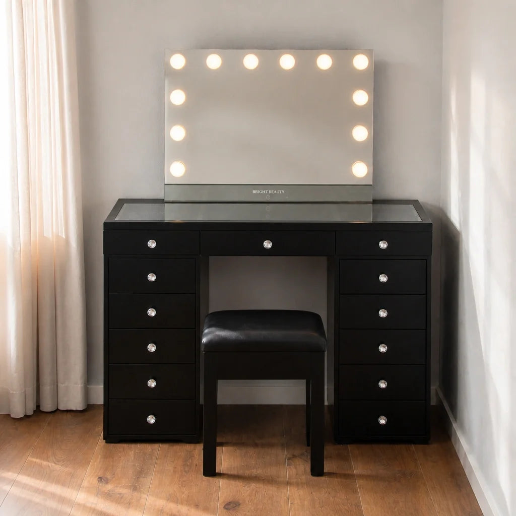 Coiffeuse Hollywood Classic - noire
